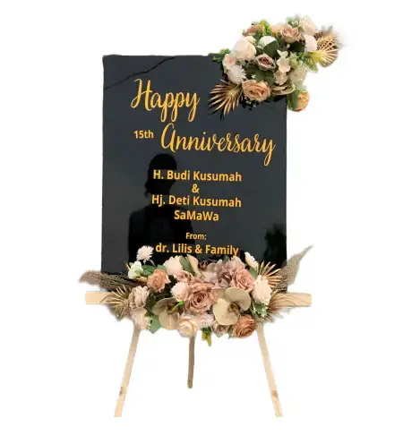 Papan Bunga Akrilik Teluk Kenali