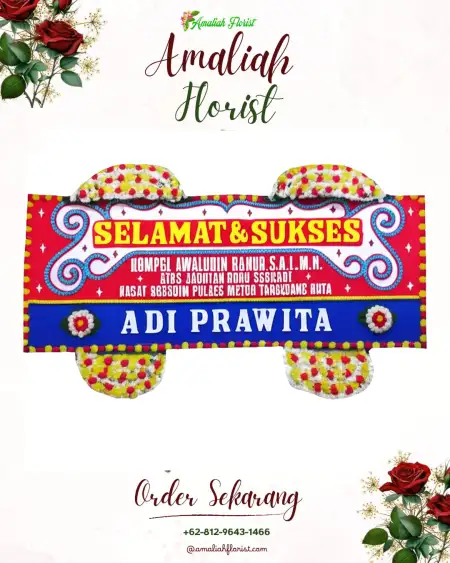 Papan Bunga Ucapan Selamat Teluk Kenali